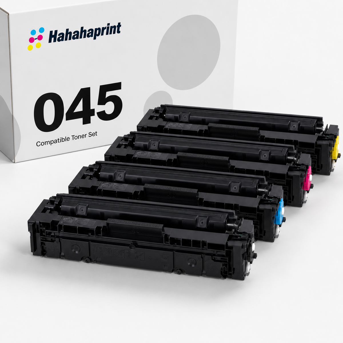 Hahahaprint 045 four-color compatible toner set