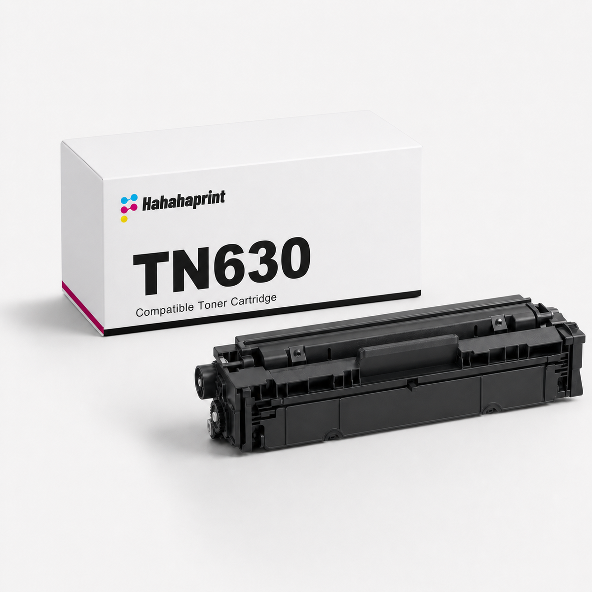 Hahahaprint TN630 compatible toner package and cartridge