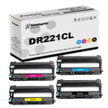 Brother DR221CL Compatible Drum Unit — CP-DR221CL-4PK main product image