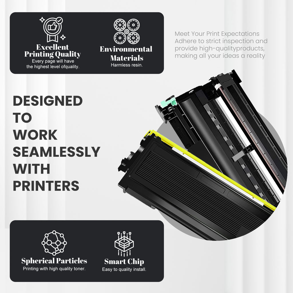 Brother DR350-TN350 Compatible Toner & Drum Bundle — CP-DR350-1PK+TN350-1PK product detail image 5