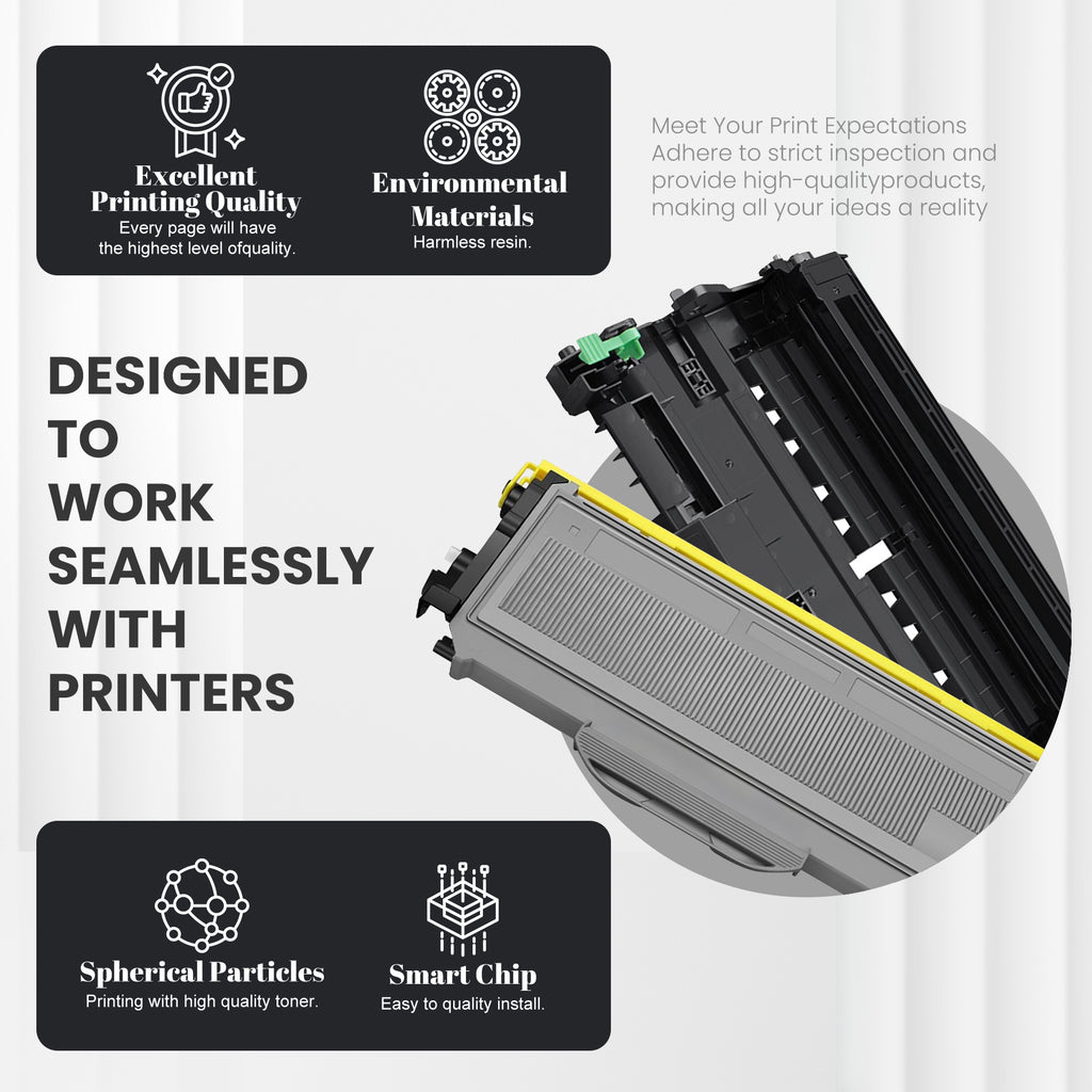 Brother DR360-TN360 Compatible Toner & Drum Bundle — CP-DR360-1PK+TN360-1PK product detail image 5