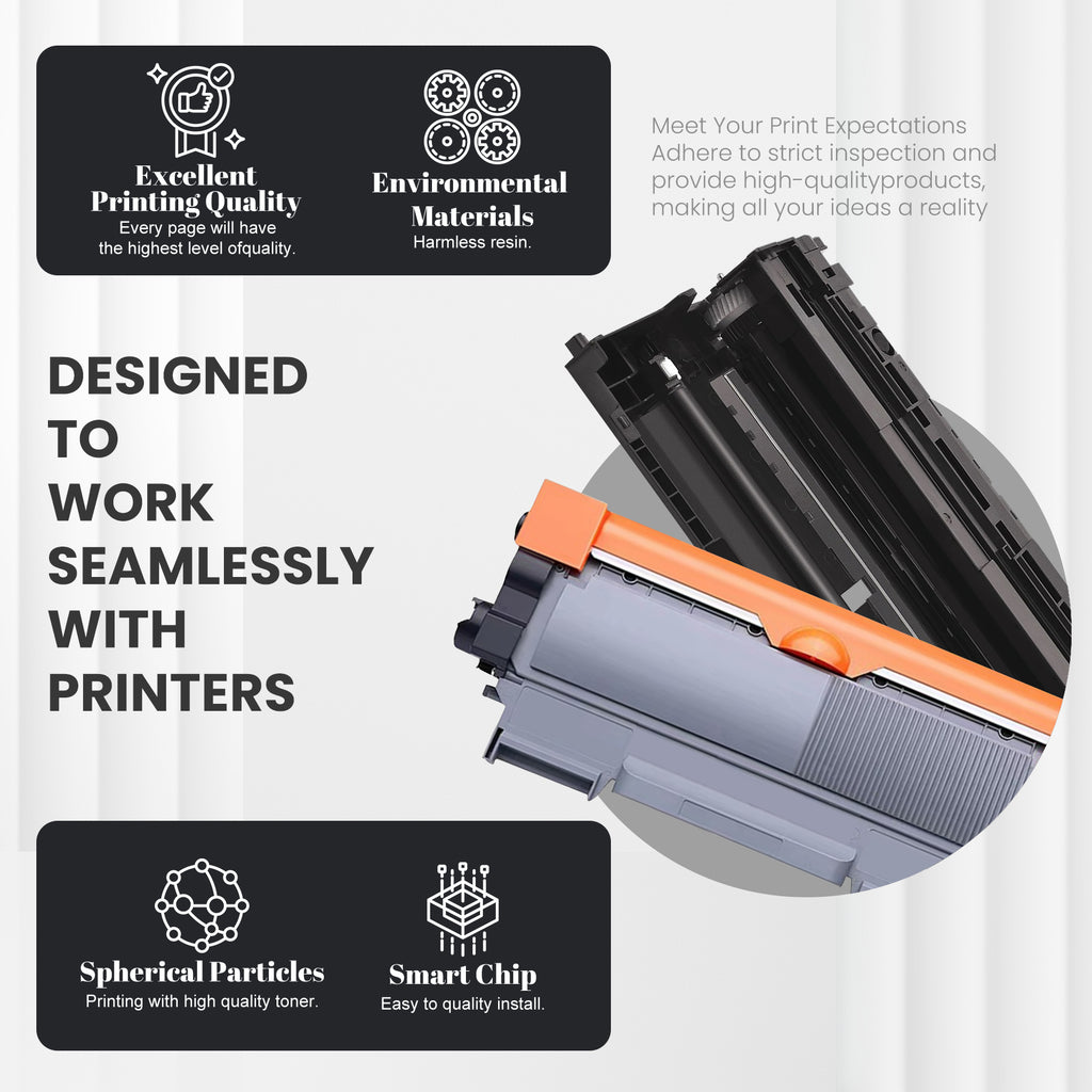 Brother DR420-TN450 Compatible Toner & Drum Bundle — CP-DR420-1PK+TN450-1PK product detail image 5