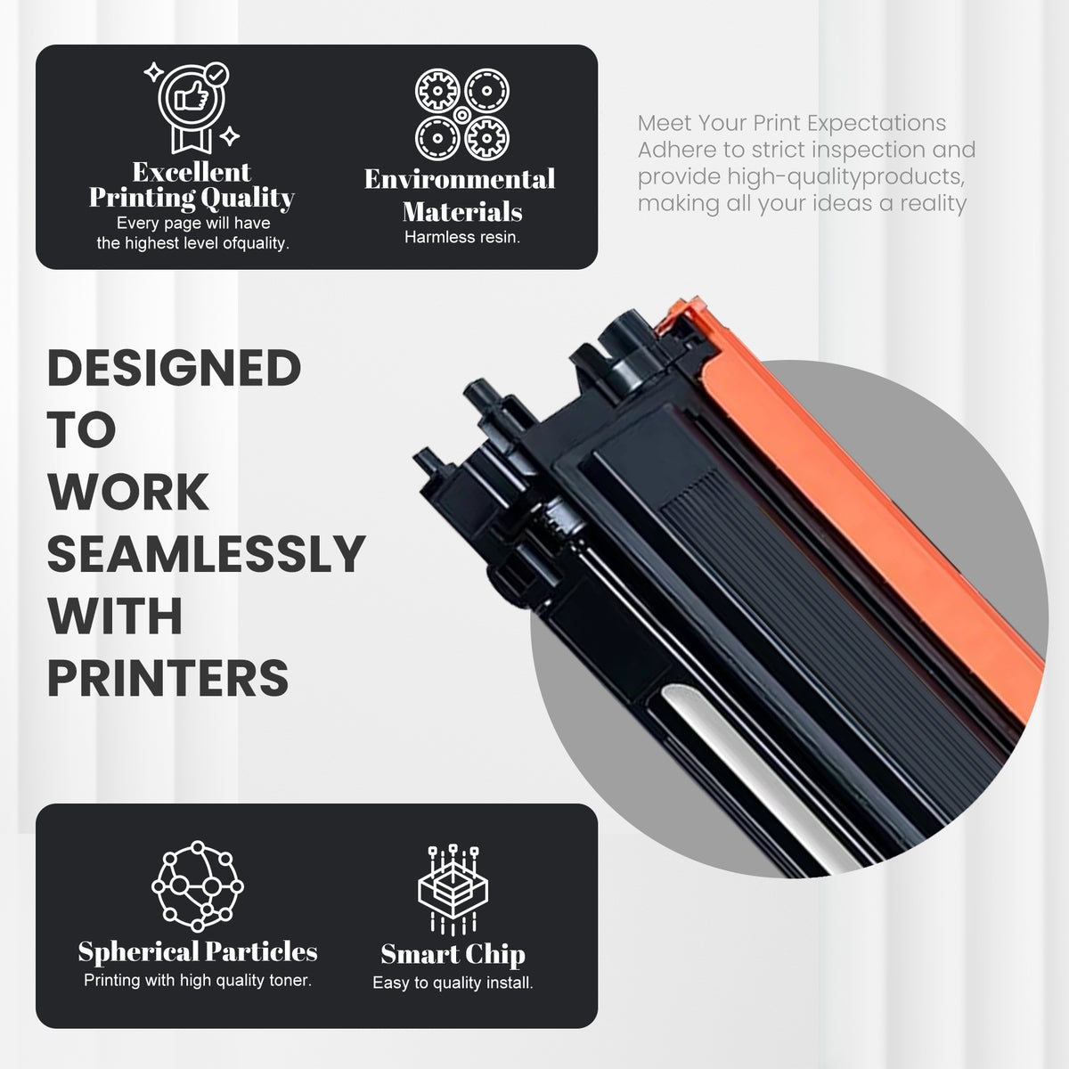 Brother TN110 Compatible Toner Cartridge — CP-TN110-1M product detail image 5