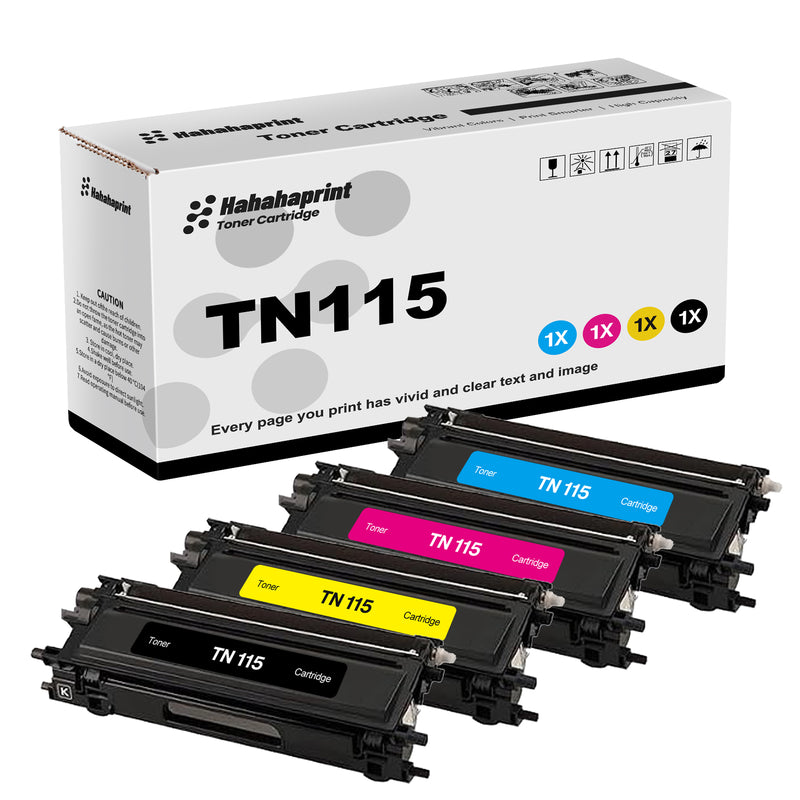 Brother TN115 Compatible Toner Cartridge — CP-TN115-1C1M1Y1K main product image
