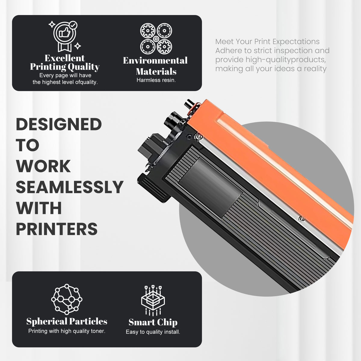 Brother TN210 Compatible Toner Cartridge — CP-TN210-1M product detail image 5