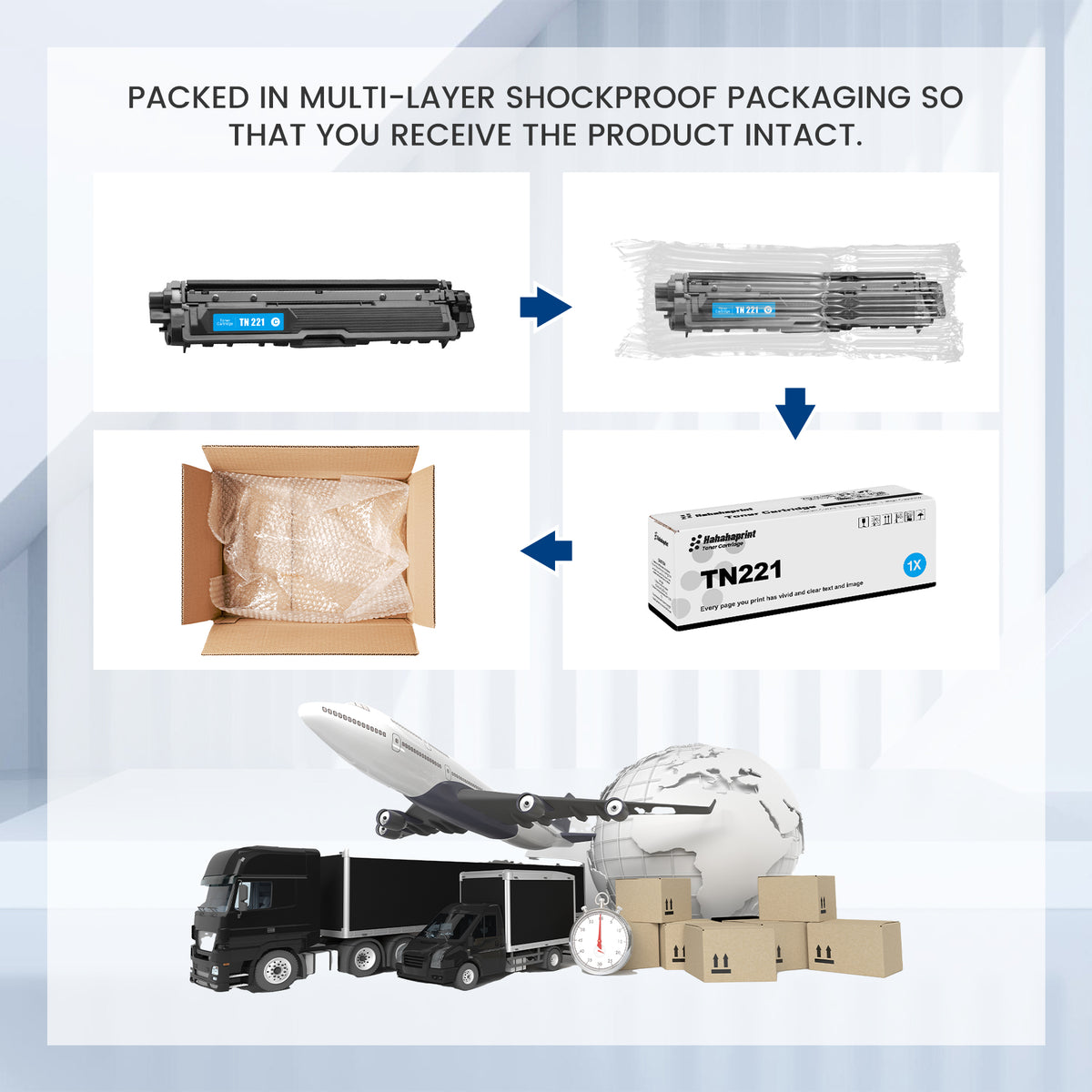 Brother TN221 Compatible Toner Cartridge — CP-TN221-1C product detail image 6