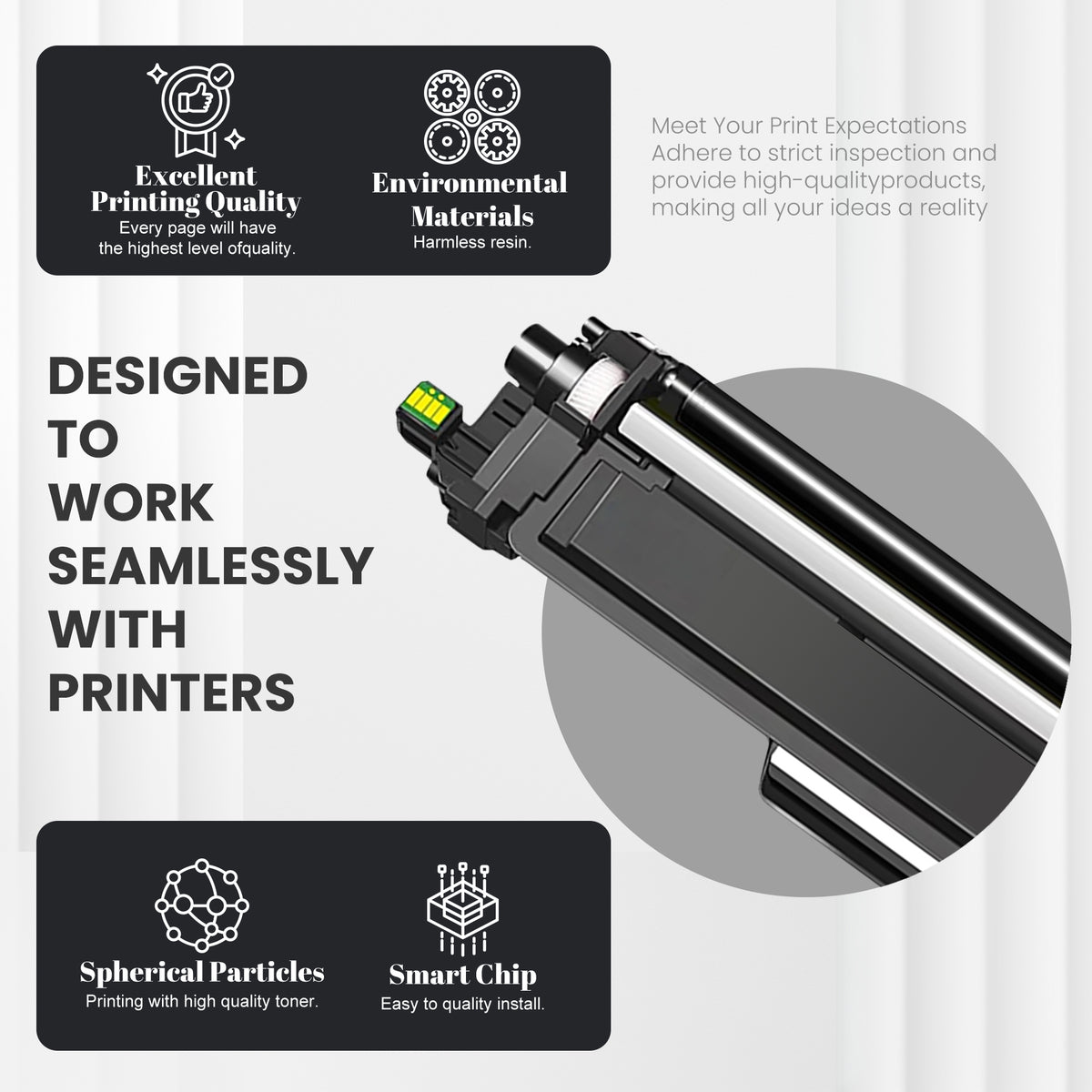 Brother TN223 Compatible Toner Cartridge — CP-TN223-1C product detail image 5
