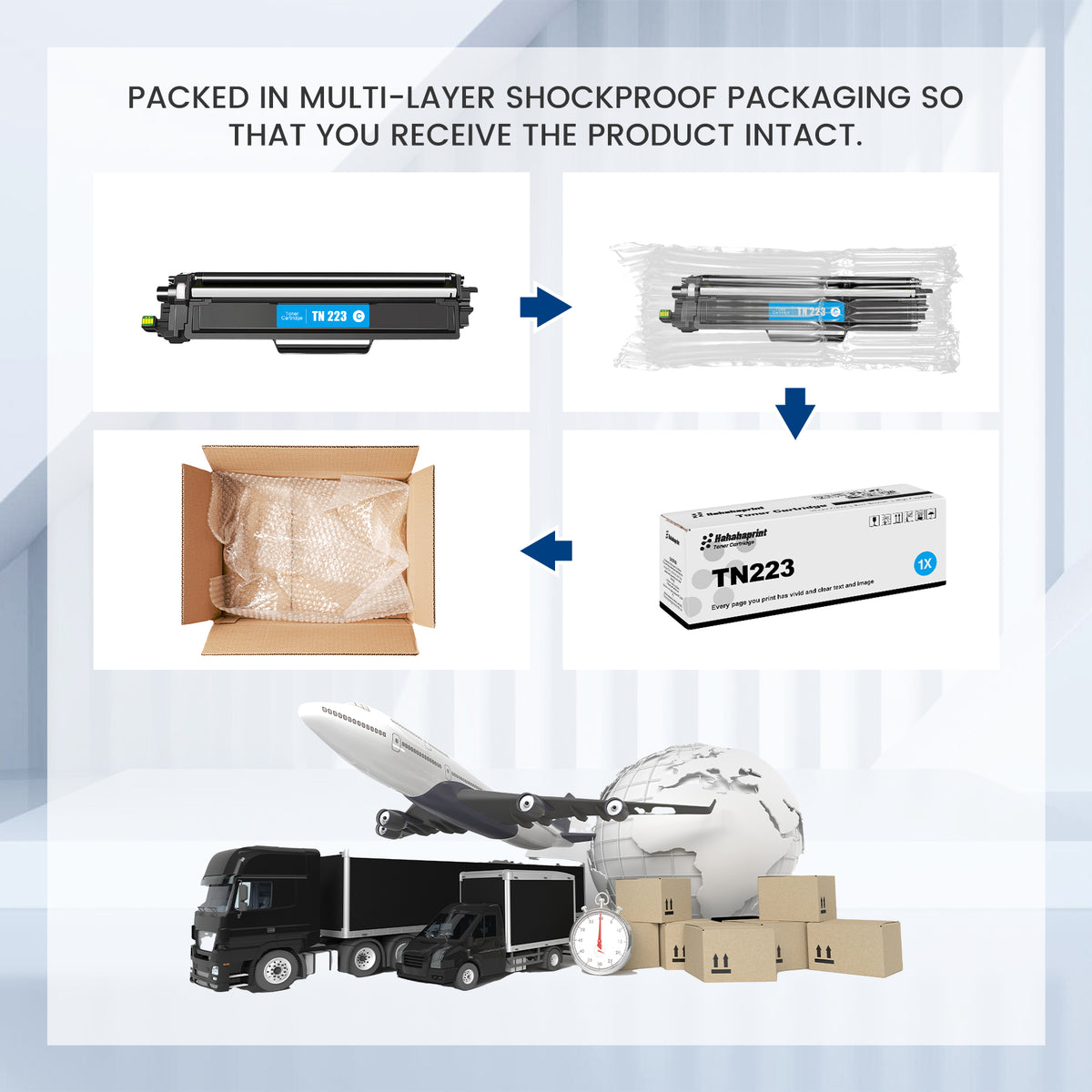 Brother TN223 Compatible Toner Cartridge — CP-TN223-1C product detail image 6