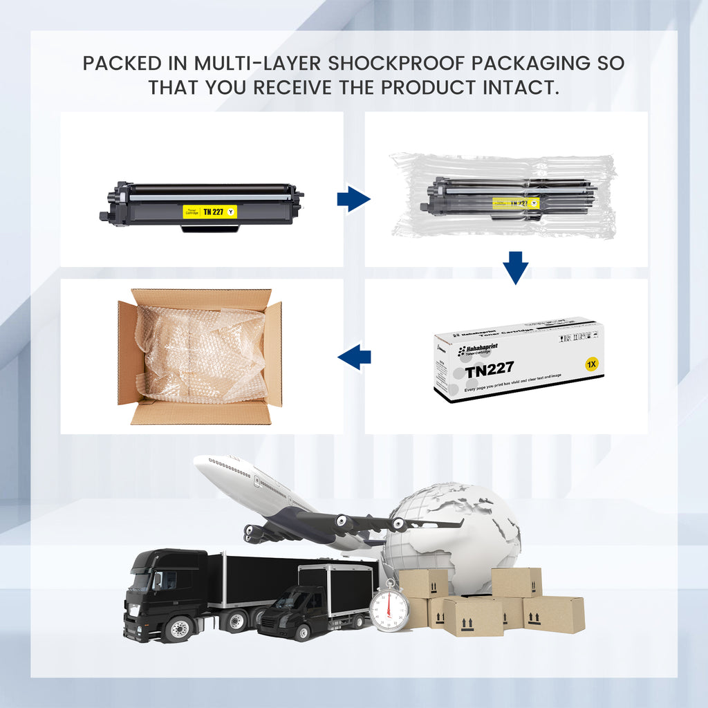 Brother TN227 Compatible Toner Cartridge — CP-TN227-1Y product detail image 6