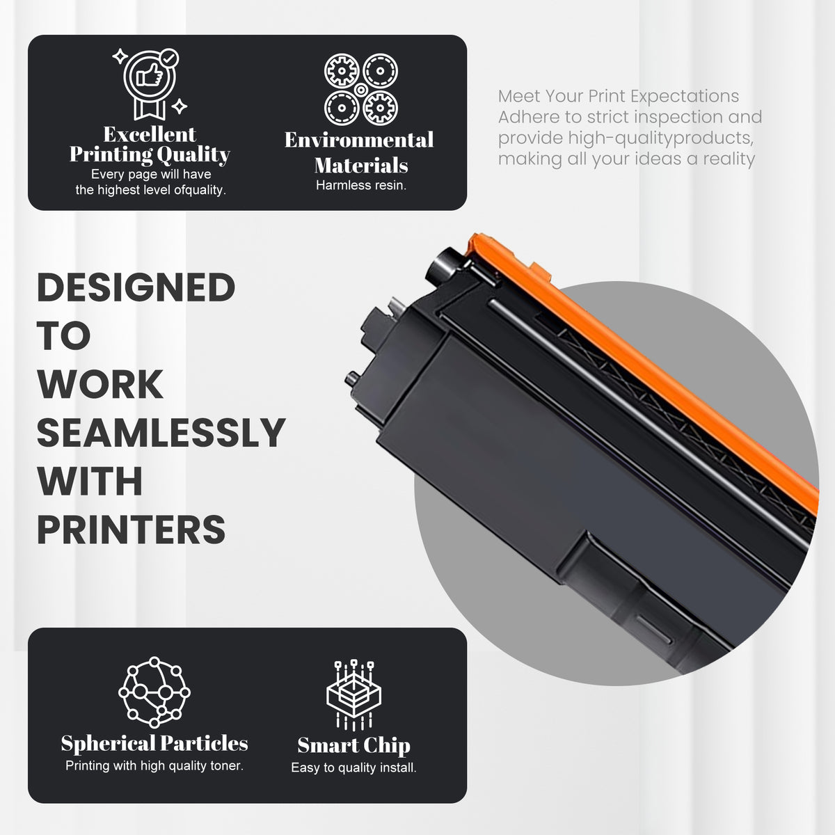 Brother TN310 Compatible Toner Cartridge — CP-TN310-1M product detail image 5