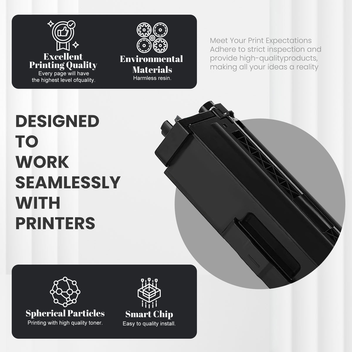 Brother TN336 Compatible Toner Cartridge — CP-TN336-1C product detail image 5
