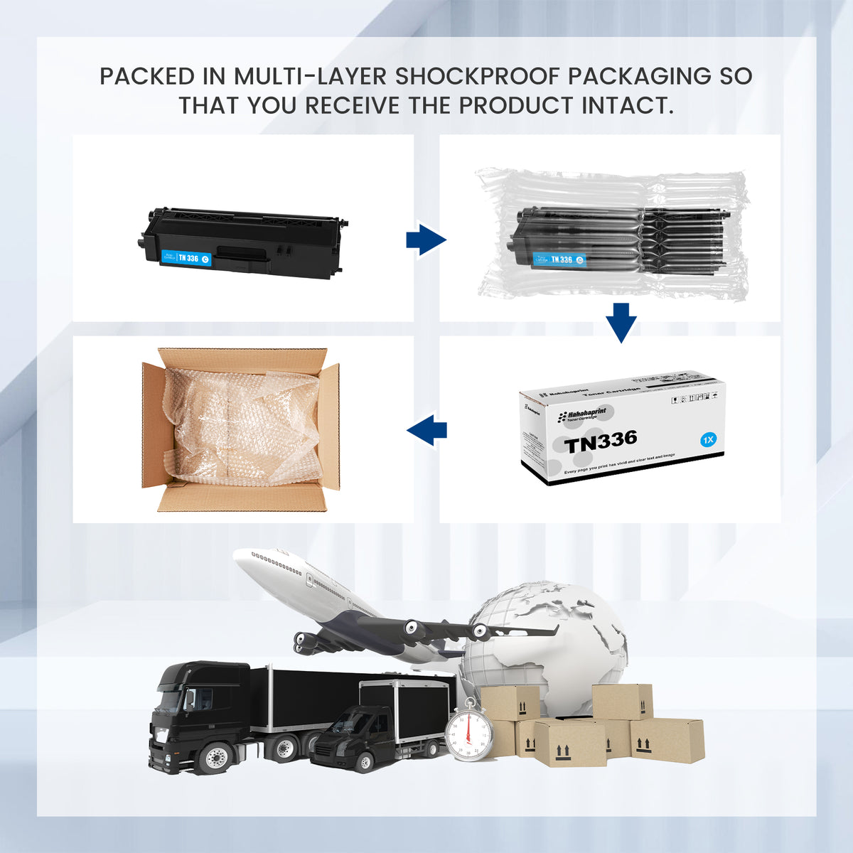 Brother TN336 Compatible Toner Cartridge — CP-TN336-1C product detail image 6