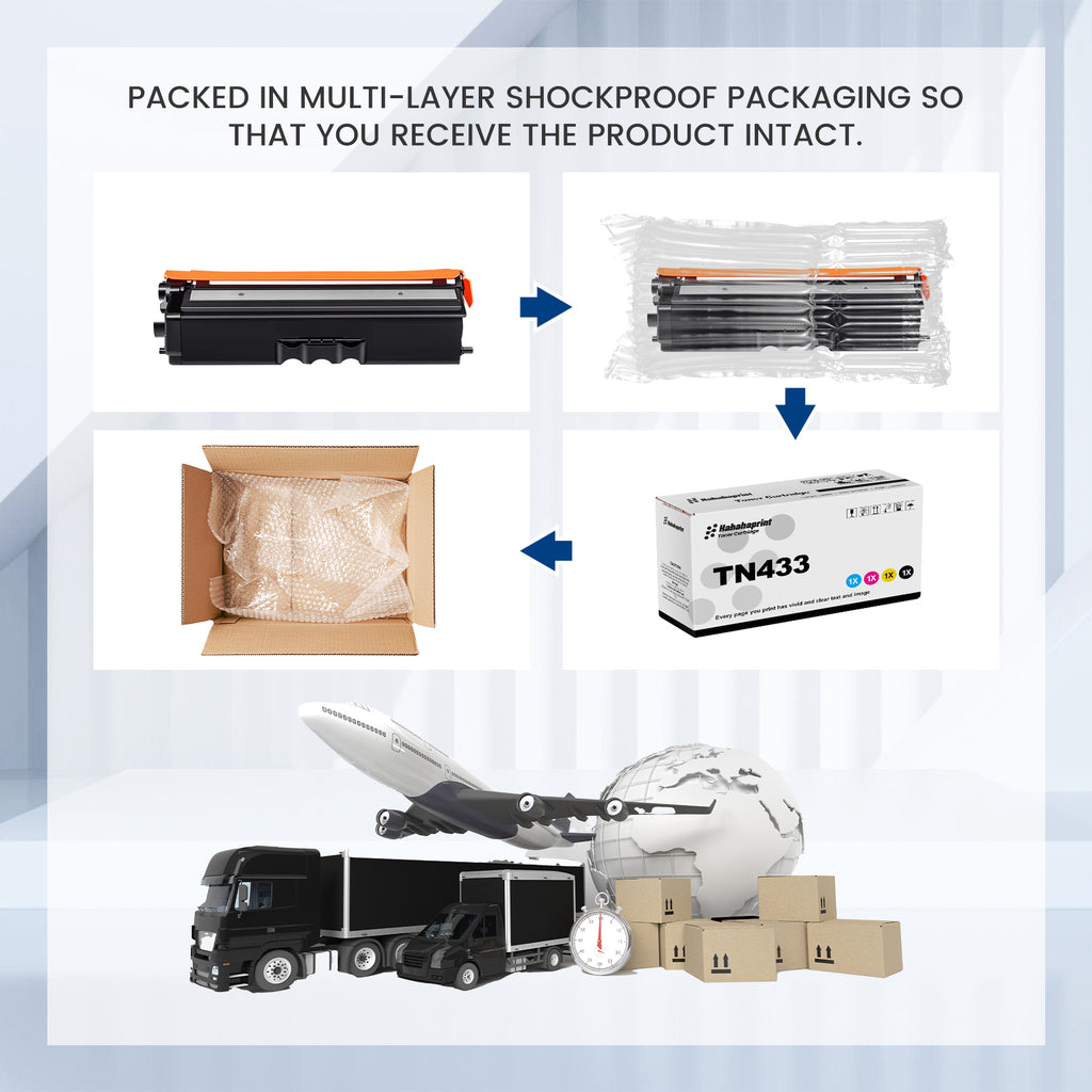Brother TN433 Compatible Toner Cartridge — CP-TN433-1C1M1Y1K product detail image 6