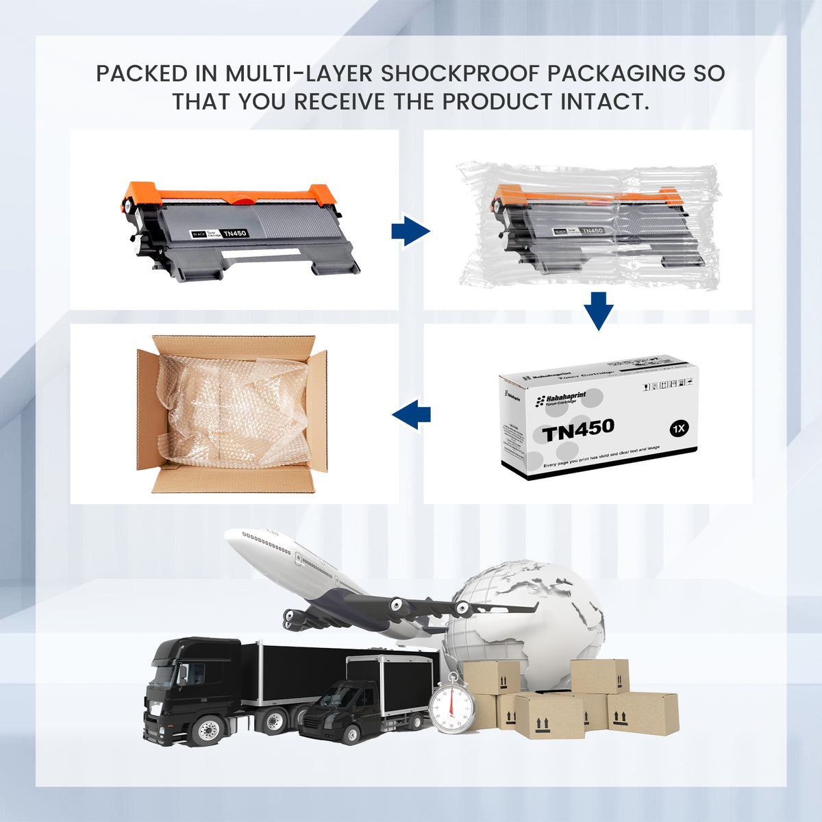 Brother TN450 Compatible Toner Cartridge — CP-TN450-1PK product detail image 6
