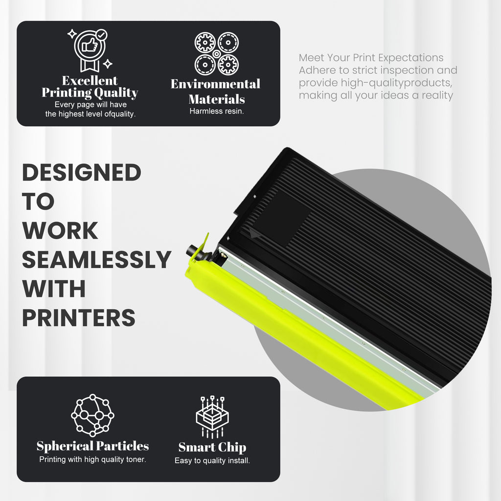 Brother TN540 Compatible Toner Cartridge — CP-TN540-1PK product detail image 5