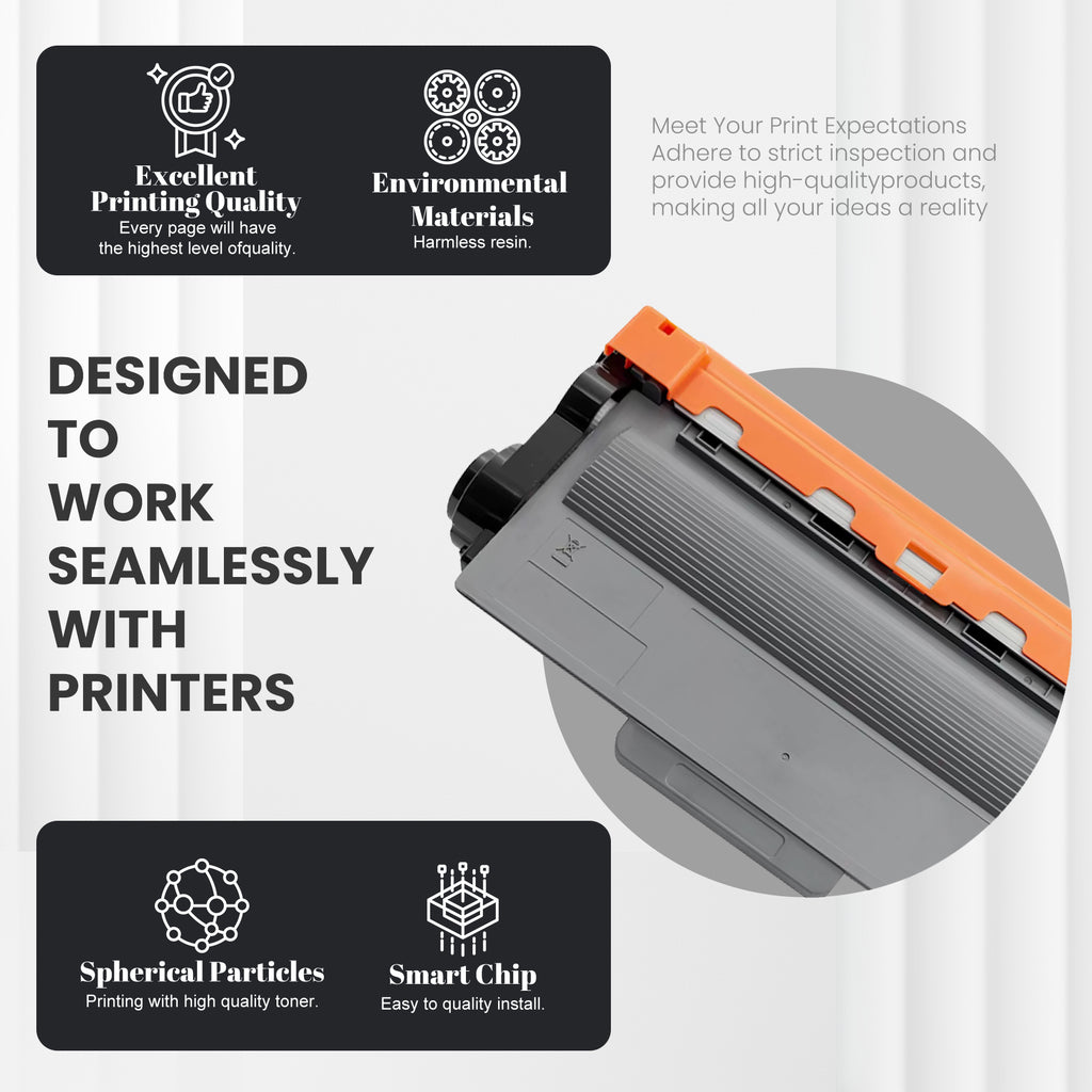 Brother TN720 Compatible Toner Cartridge — CP-TN720-1PK product detail image 5
