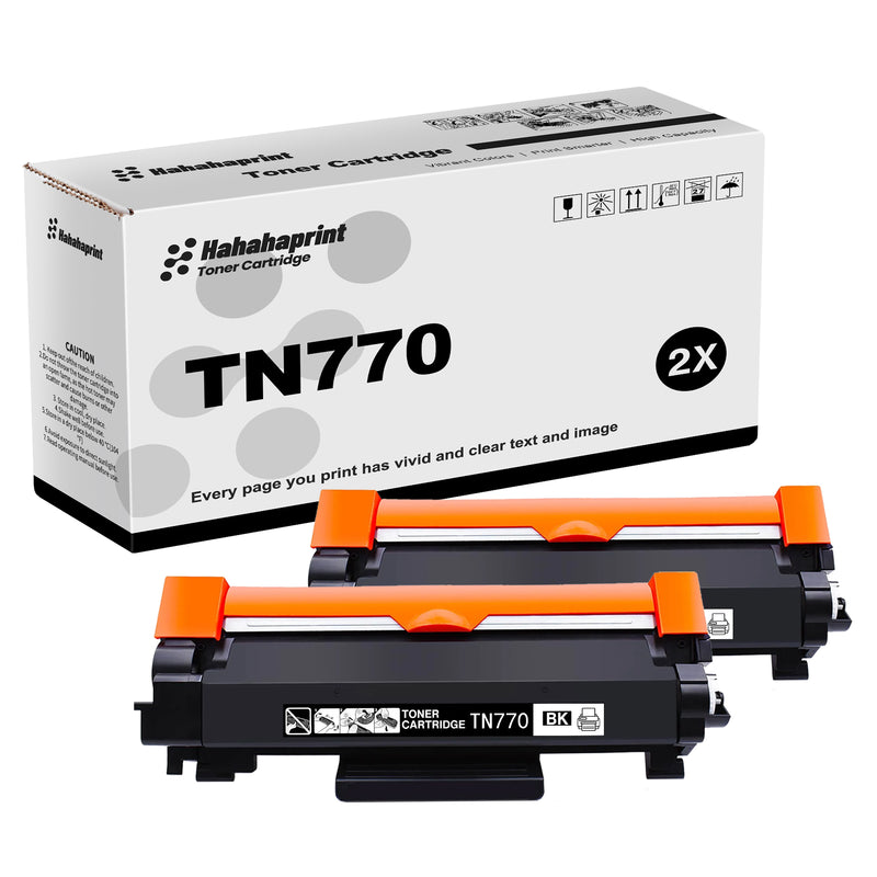 Brother TN770 Compatible Toner Cartridge — CP-TN770-2PK main product image