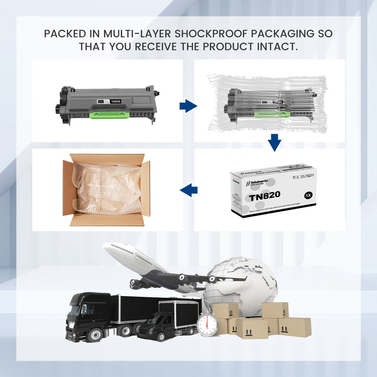 Brother TN820 Compatible Toner Cartridge — CP-TN820-1PK product detail image 6