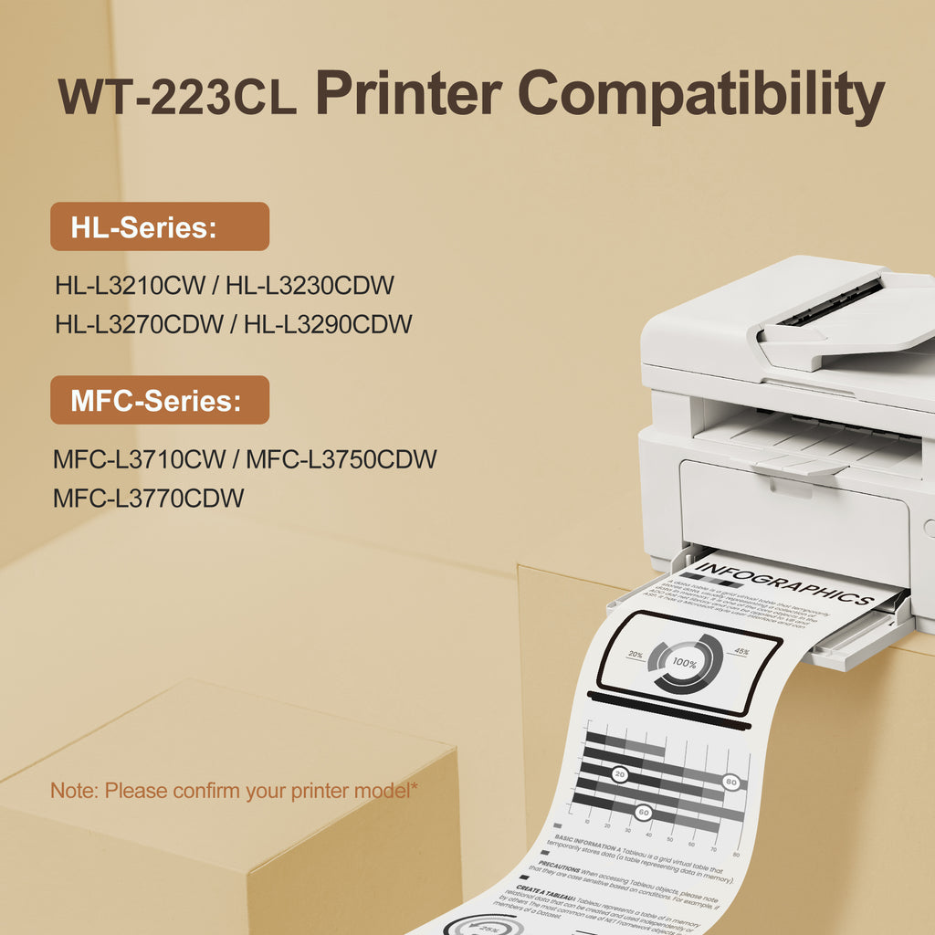 Brother WT-223CL Compatible Waste Toner Box — CP-WT-223CL-1PK product detail image 2