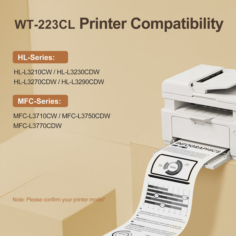 Brother WT-223CL Compatible Waste Toner Box — CP-WT-223CL-1PK product detail image 2