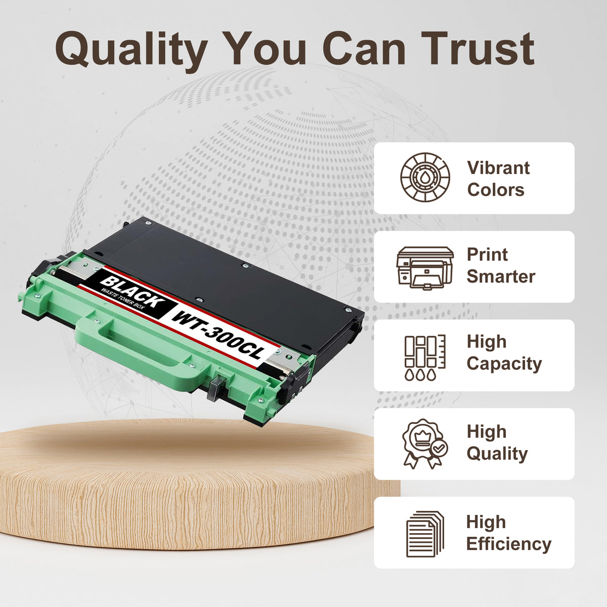 Brother WT-300CL Compatible Waste Toner Box — CP-WT-300CL-1PK product detail image 5